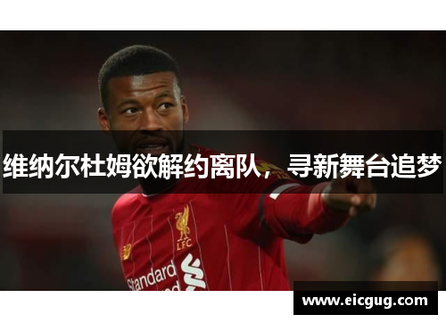 维纳尔杜姆欲解约离队，寻新舞台追梦